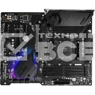 Материнская плата MSI MPG B550 GAMING PLUS, AM4, AMD B550, 4xDDR4, 6xSATA, 2xM.2, 1xPCI-E 4.0 x16, 1xPCI-E 3.0 x4, 2xPCI-E x1, 1xHDMI, 1xDP, 1x 1Gb LAN, 4xUSB-A 2.0, 2xUSB-A 3.2 Gen 1, 1xUSB-A 3.2 Gen 2, 1xUSB-C 3.2 Gen 2, 5x3.5 мм, 7.1, ATX