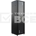 Шкаф коммутационный NTSS Премиум (NTSS-R42U6060GS-BL) напольный 42U 600x600мм пер.дв.стекл металл 900кг черный 510мм 86кг 1987мм IP20 сталь, фото10