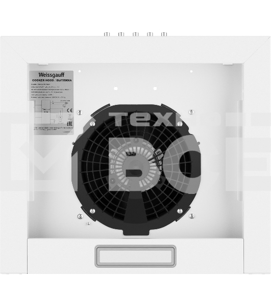 Вытяжка Weissgauff BOX 40 PB WHITE