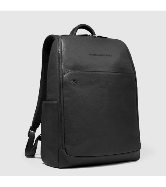 Рюкзак мужской Piquadro Black Square CA6501B3/N, кожа, черный