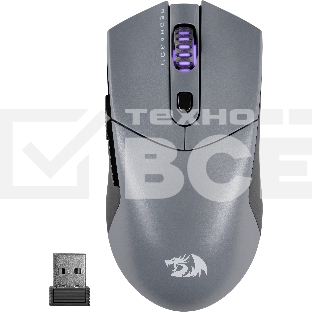 Мышь беспроводная/проводная REDRAGON St4r Pro черный, 26000 dpi, радиоканал, Bluetooth, USB, кнопки - 6