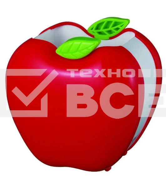 Подставка Deli E9139 Яблоко для письменных принадлежностей ассорти пластик