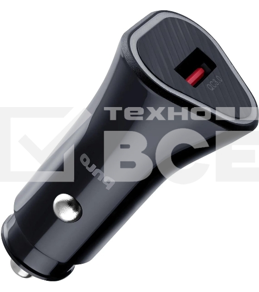 Автомобильное зар./устр. Buro BUCL1 3A QC черный (BUCL18P100BK)