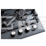 Газовая варочная поверхность Simfer H60H41G570 независимая, стекло серое, фото4