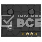 Газовая варочная панель Zigmund & Shtain G 19.6 B черный, фото 1