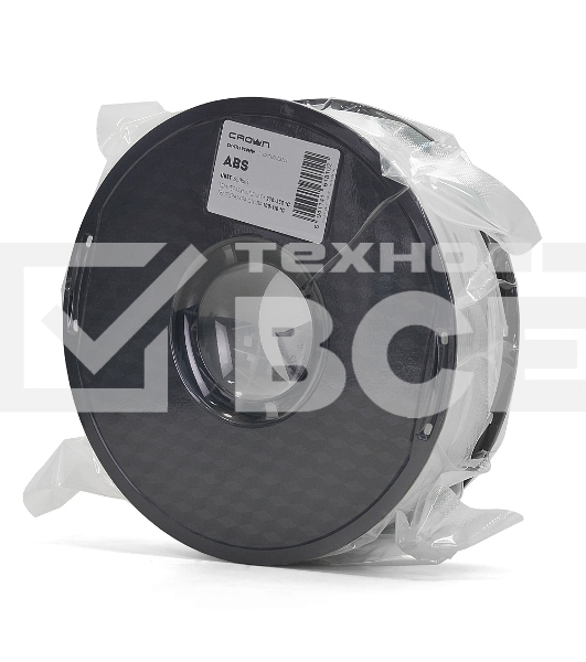 Филамент Crown Micro CM-FILABS019W ABS 1.75 1кг белый