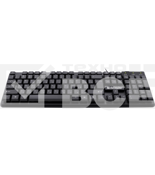 Клавиатура Defender Symbol HB-559 RU проводная USB чёрный