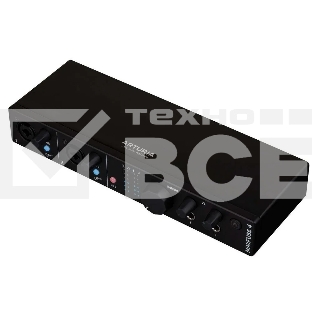 Аудиоинтерфейс USB Arturia MiniFuse 4 Black [800103] 24бит/192кГц, два комбинированных входа XLR-1/4 (микрофонный/линейный/инструментальный) +48 В, два входа 6,3 Jack, 4 выхода 6,3 Jack, 2 выхода для наушников, MIDI In/Out, 2x USB Hub