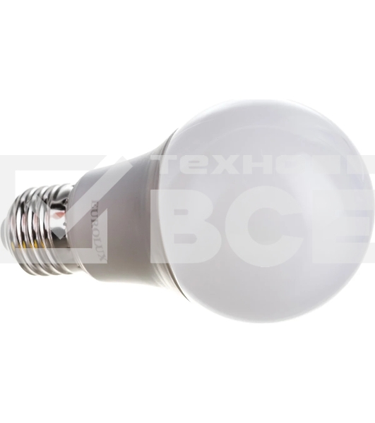 Лампа светодиодная EUROLUX LL-E-A60-11W-230-6K-E27 груша