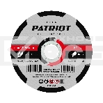 Диск абразивный отрезной PATRIOT EXPERT 125*1,2*22,23  по металлу, фото 1