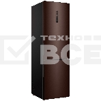 Холодильник Haier C4F740CLBGU1 коричневый двухкамерный 286/115л морозилка снизу, No Frost, фото13