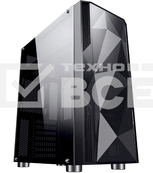 Компьютерный корпус Aerocool/Formula F-3401 (V1) черный без БП ATX 3x120мм 2xUSB 2.0 1xUSB 3.0 audio bott PSU