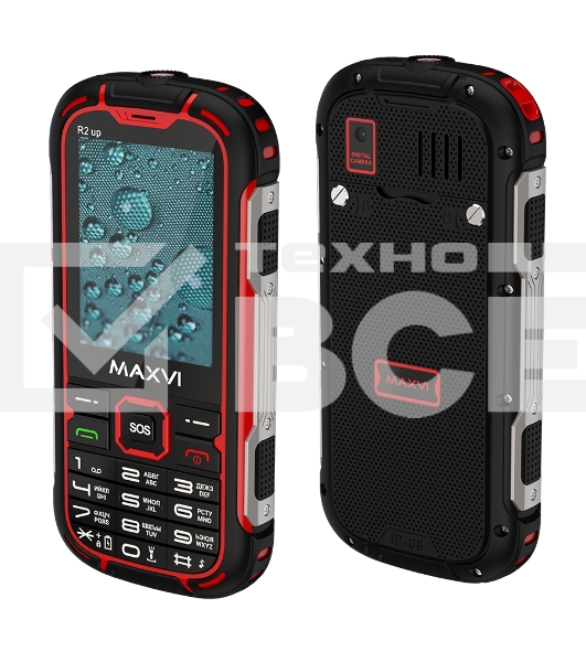 Мобильный телефон Maxvi R2 up красный