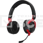 Наушники с микрофоном HyperX Cloud Mini черный/красный накладные BT оголовье (7G8F1AA), фото 1