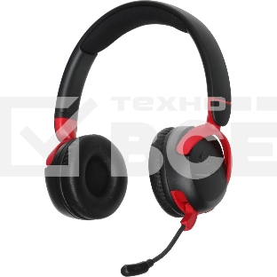Наушники с микрофоном HyperX Cloud Mini черный/красный накладные BT оголовье (7G8F1AA)