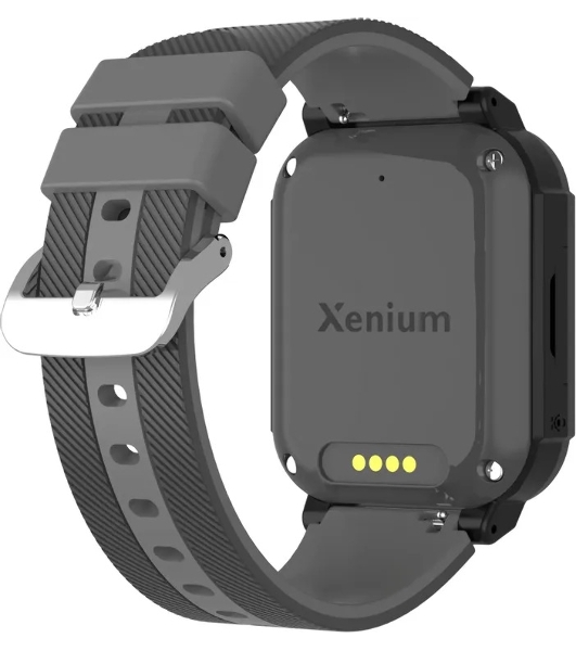 Детские умные часы Xenium W600, 1.83', IPS, LBS, Wi-Fi, IP67, темно-серый