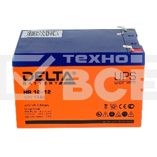 Батарея Delta HR 12-12 (12V, 12Ah)