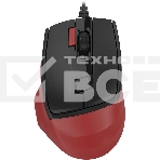 Мышь проводная A4Tech Fstyler FM45S Air красный/черный, 2400 dpi, USB, кнопки - 7, фото 1