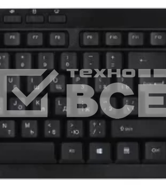 Клавиатура проводная офисная Qumo Paragraph K63, проводная,104 + 9