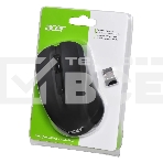 Мышь беспроводная Acer OMR010 черный, 1200 dpi, радиоканал, USB, кнопки - 3, фото9