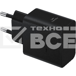 Сетевое зарядное устройство Samsung 45W (USB Type-C порт, кабель USB Type-C в комплекте), черное