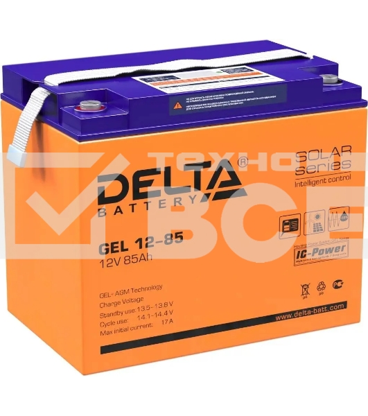 Батарея для ИБП Delta GEL 12-85 12В 85Ач