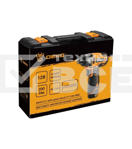 Винтоверт Deko DKIS12-Li 063-4390