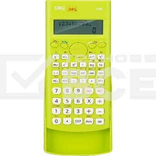 Калькулятор научный Deli E1710A/GRN зеленый 10+2-разр.