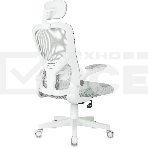 Кресло Бюрократ MC-W101-H светло-серый TW-02 TW-20 сетка/ткань, крестов. пластик, пластик белый, фото10