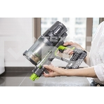 Пылесос вертикальный GREENWORKS GD24SV2 салатовый/черный, питание от аккумулятора, 160 Вт, уборка сухая, пылесборник 0.5 л (работа от АКБ max 45 мин), фото3