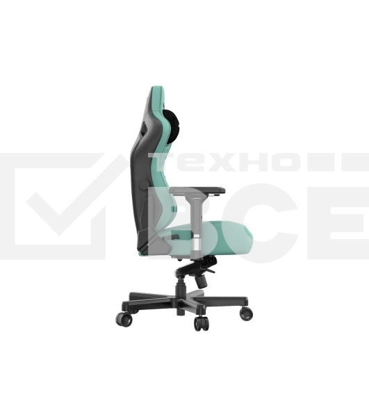 Кресло игровое Anda Seat Kaiser 3, цвет зелёный, размер L (120кг), материал ПВХ (модель AD12)