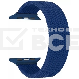Плетеный нейлоновый ремешок для Apple Watch 38/40 mm LYAMBDA STEROPA DSN-11-40-BL Blue