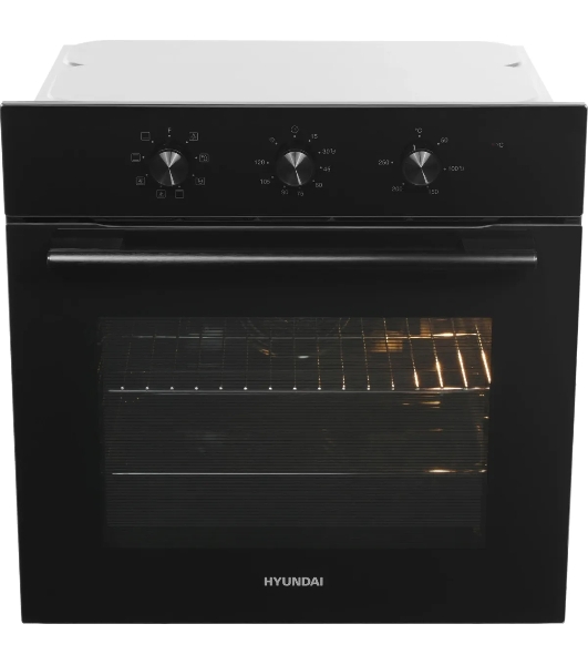 Духовой шкаф Электрический Hyundai HEO 66412 BG черный