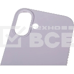 Чехол (клип-кейс) BoraSCO для Apple iPhone 16 Plus Microfiber Case лавандовый (73686), фото3