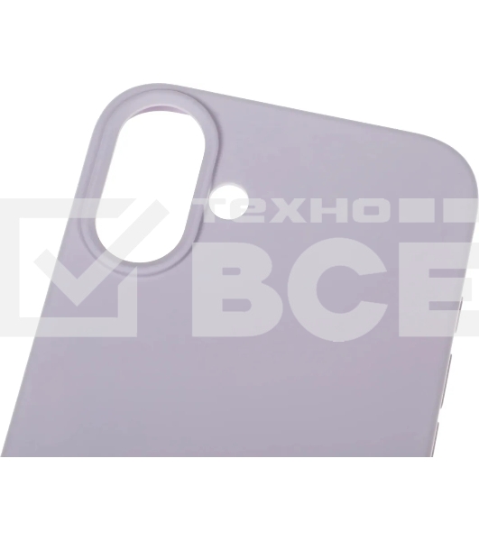 Чехол (клип-кейс) BoraSCO для Apple iPhone 16 Plus Microfiber Case лавандовый (73686)