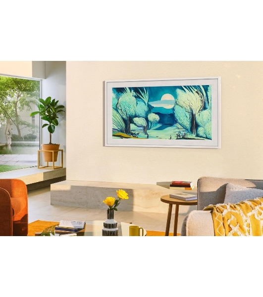 Телевизор Samsung 55' QE55LS03FAUXRU серебристый QLED 4K Ultra HD 50Hz Smart TV