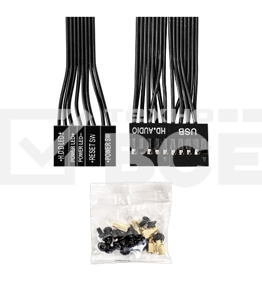 Компьютерный корпус Minitower ExeGate BAA-303U-AAA350 (mATX, БП AAA350 с вент. 8см, 2хUSB+1хUSB 3.0, HD Audio, черный)