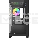 Компьютерный корпус Accord ACC-350-02B черный без БП mATX 1x120мм 1xUSB 2.0 1xUSB 3.0 1xUSB3.1 audio, фото4