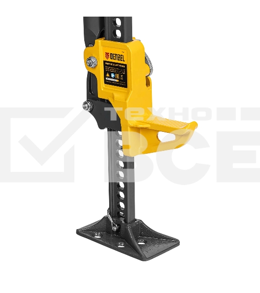 Домкрат реечный профессиональный Denzel 3,5 т, 115-1040 мм, High Jack