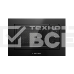 Встраиваемая микроволновая печь Kuppersberg HMW 621 B, объем 20 л, мощность 800 Вт, 5 уровней мощности, гриль, 8 автоматических программ, размораживание, кнопочное управление/утапливаемый поворотный переключатель, черный, фото 1