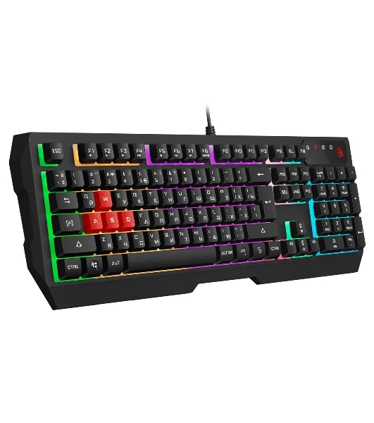 Клавиатура проводная A4Tech Bloody B135N USB черный