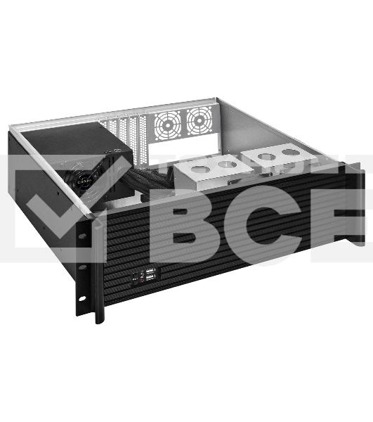 Серверный корпус ExeGate Pro 3U390-11 (RM 19', высота 3U, глубина 390, БП 500PAS, USB)