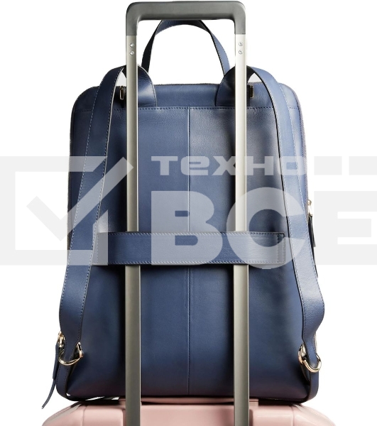 Рюкзак женский Piquadro Circle CA6216W92/BLU4 синий кожа