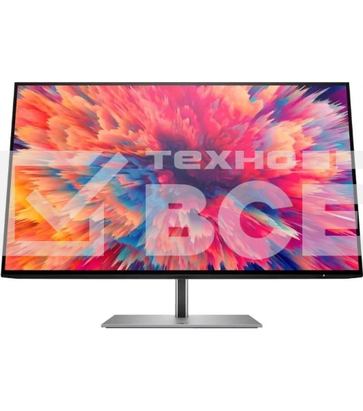 Монитор 23.8' HP Z24Q G3 IPS 2560x1440, 90 Гц, 5 мс, 16:9, 400 кд/м², HDMI 2.0, DP 1.4, USB Hub (4x USB 3.0), HDR10, черный и серебристый