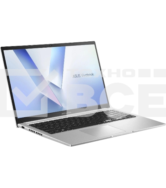 Ноутбук Asus Vivobook 15 M1502NAQ-BQ049 Ryzen 7 170 16Gb SSD512Gb AMD Radeon 680M 15.6' IPS FHD (1920x1080) без ОС silver WiFi BT Cam (90NB1842-M00830)