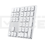 Беспроводной блок клавиатуры Satechi Aluminum Extended Keypad. Цвет серебряный. Satechi Aluminum Extended Keypad - Silver, фото2