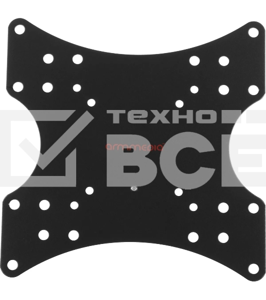 Кронштейн Arm media MARS-04 черный, 20'-43' наклонно-поворотный, от стены 44-282мм VESA 200х200мм, до 20 кг, настенный