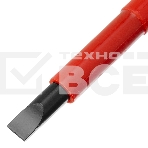 Набор отверток Сибртех диэлектрических до 1000в тестер crv двухкомпонентные рукоятки (7 шт.), фото2