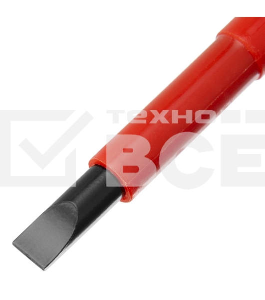 Набор отверток Сибртех диэлектрических до 1000в тестер crv двухкомпонентные рукоятки (7 шт.)