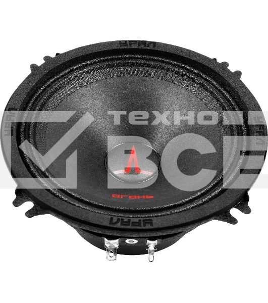 Колонки автомобильные Ural Огонь ОГ-130 (без решетки) 140Вт 90дБ 4Ом 13см (5дюйм) (ком.:2кол.) широкополосные однополосные